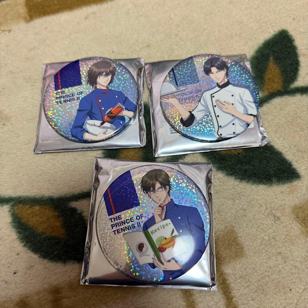 テニスの王子様 不二周助 手塚国光 跡部景吾 缶バッジ - メルカリ