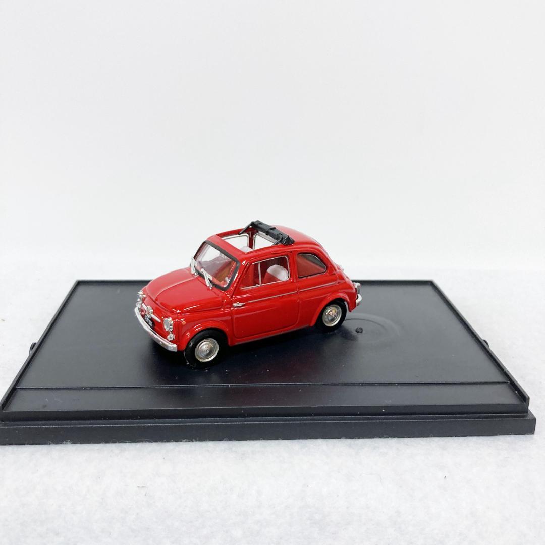 【希少・ミニカーカタログ付き】brumm製　フィアット500D　FIAT500D