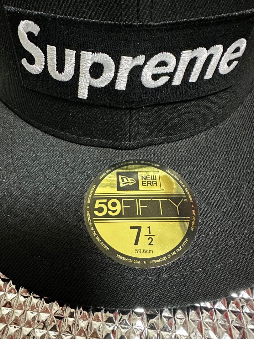 7 1/2 Supreme Playboy Box Logo New Era