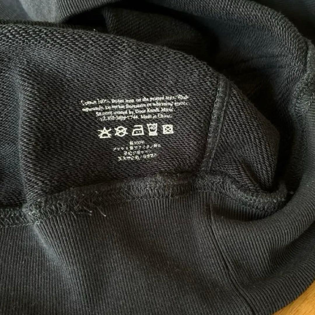 小沢健二　LIFEフッディー ネイビー×グレー×ブルーパーカー　XL