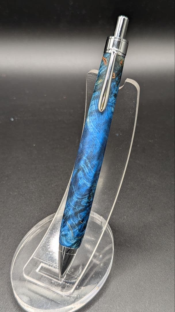 91 ペン工房翌檜 スタビライズドウッドバーチバール 木軸シャーペン