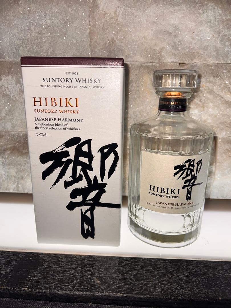 サントリー ウイスキー 響21年 空き瓶 箱付き 未洗浄 2本セット 響 21 【