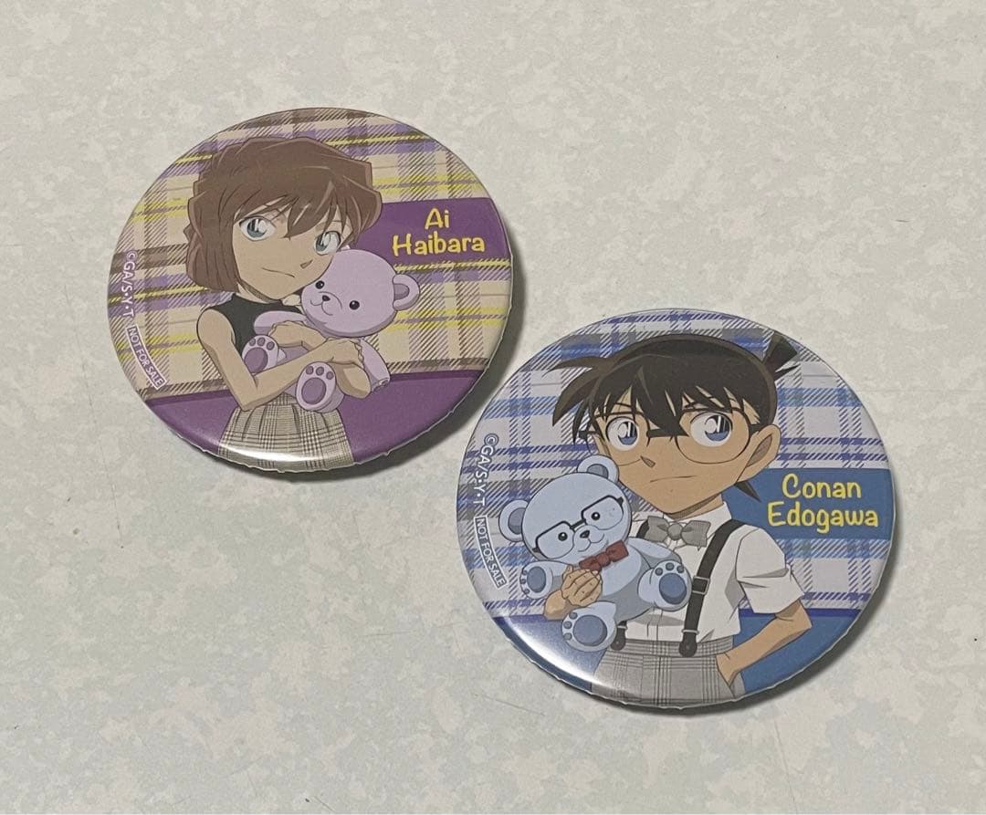 名探偵コナン ナムコキャンペーン2023 缶バッジ 等身 - メルカリ 名