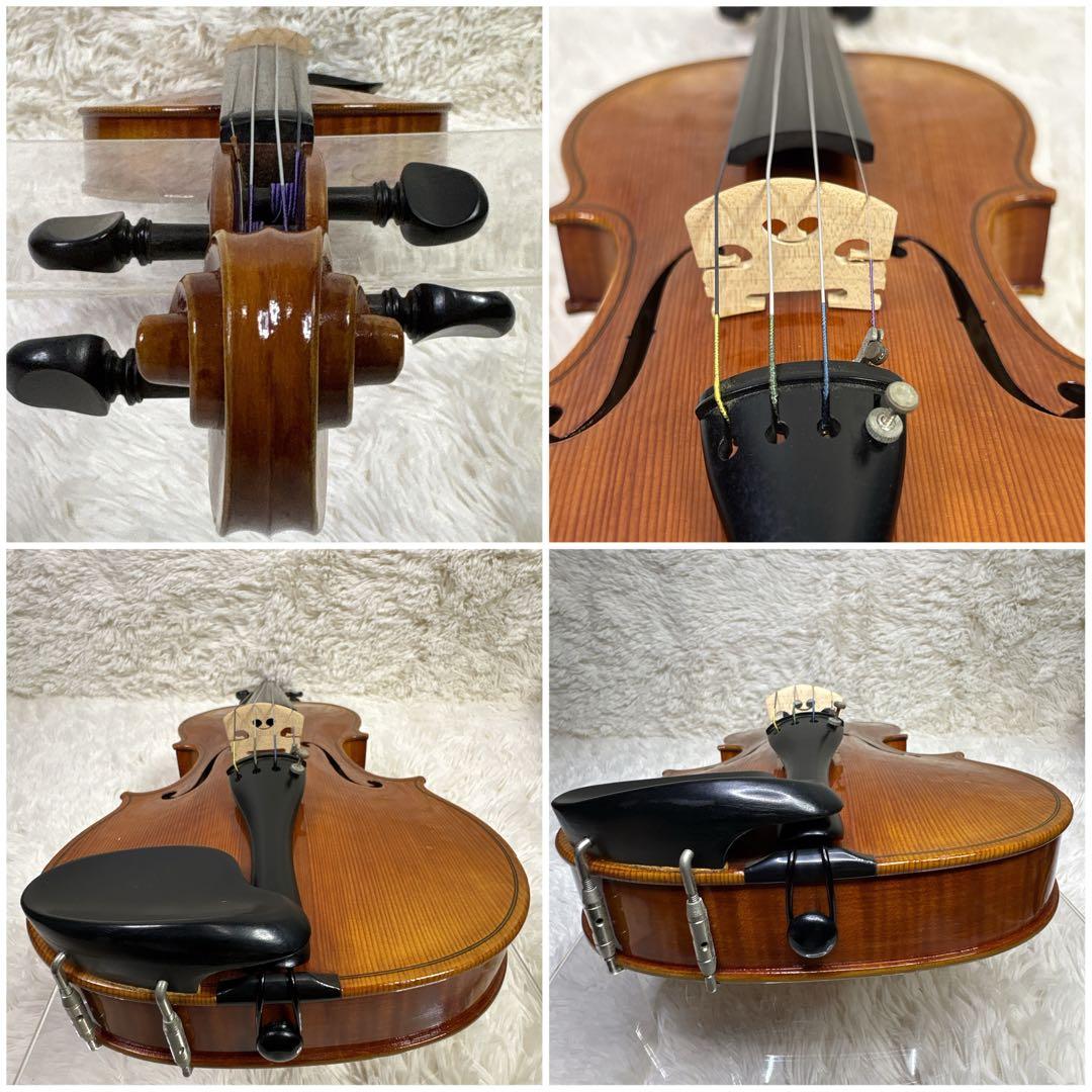 SUZUKI バイオリン No.520 4/4 音響良好 艶あり美品 純正弓付き
