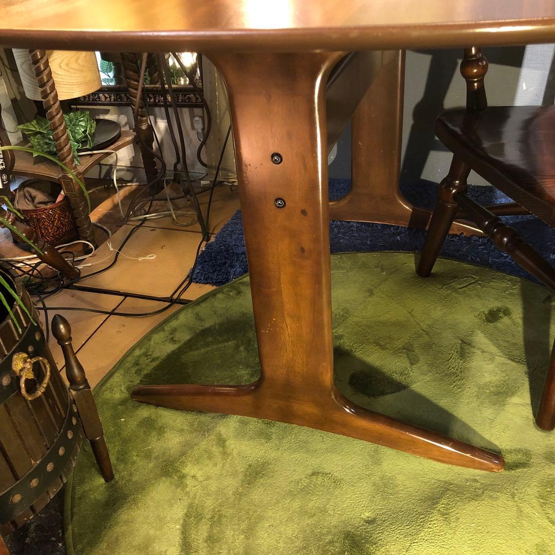 Sale ヴィンテージ ウォールナット　ブリッジ　ダイニングテーブル