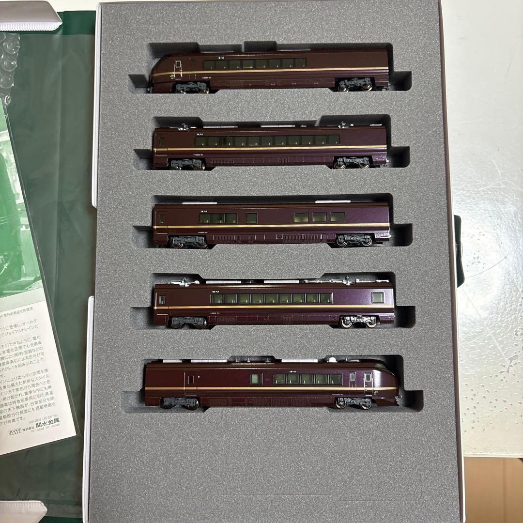 KATO 10-1123 E655系 なごみ 5両セット KATO E655系「なごみ」5両セット 10-1123 特別車両入り KATO 10-1123