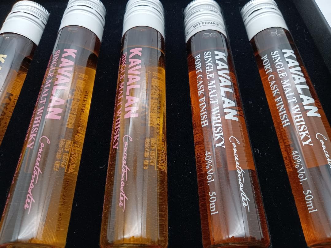 KAVALANカバラン試験管ミニボトル50mlx6本ウイスキー