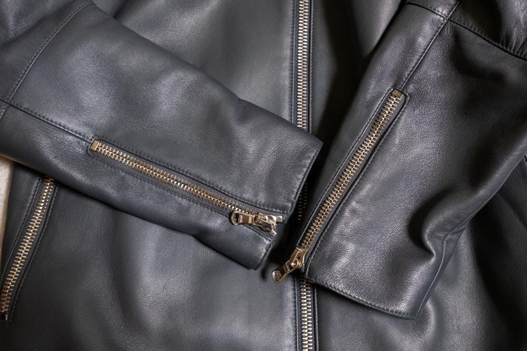 宮*タ様 TOMORROWLAND DENIM レザージャケット XLサイズ