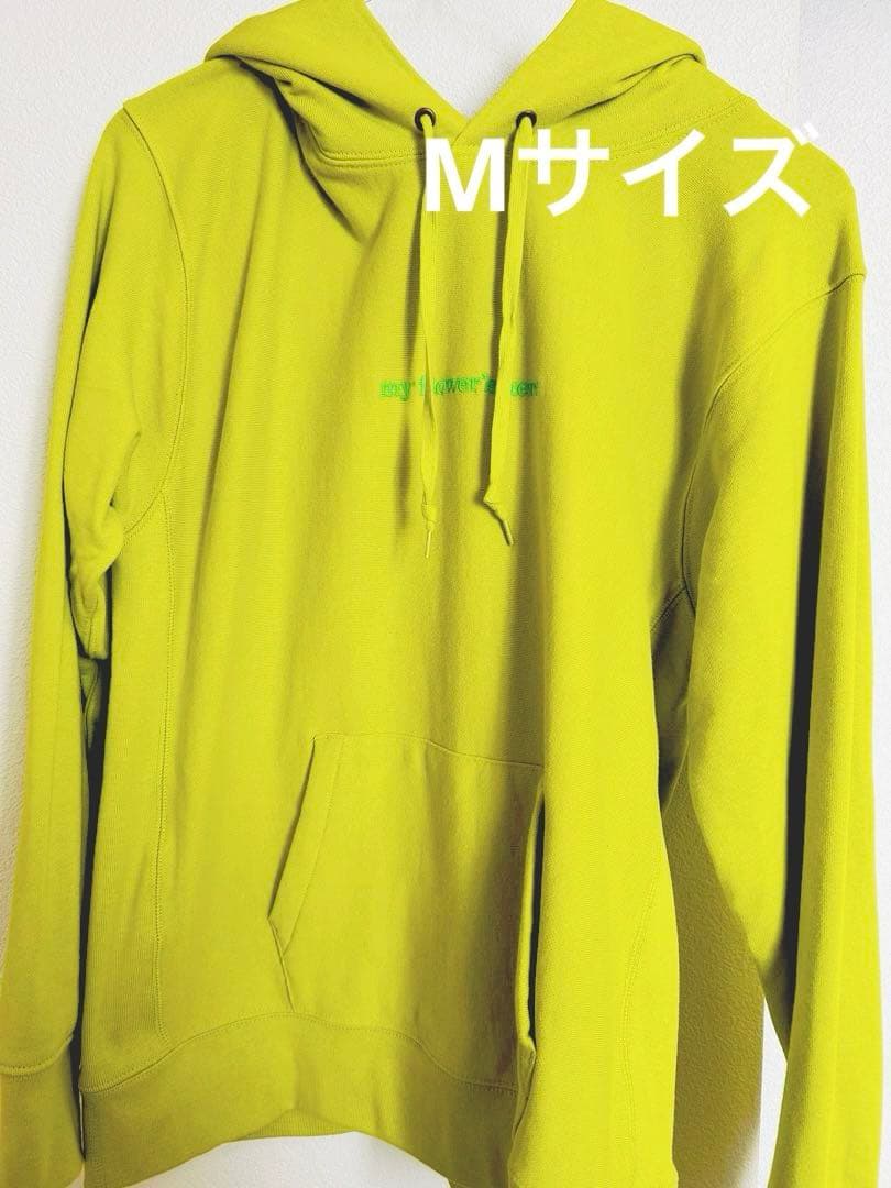 藤井風 my flower’s here フーディ パーカー グリーン Mサイズ 藤井風 my flower's here フーディ パーカー グリーン Mサイズ - メルカリ