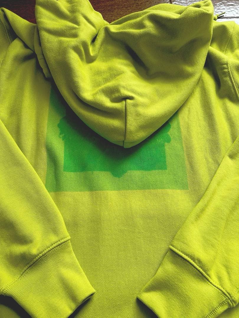 藤井風 my flower's here フーディ パーカー グリーン Mサイズ - メルカリ