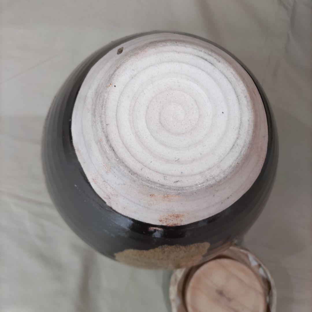 瀬戸茶壺 D519 美術品・アンティーク・コレクション