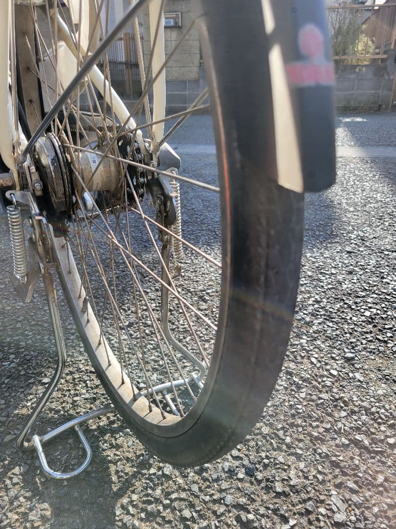 ヤマハ・YAMAHA　PAS電動アシスト自転車 （白）神奈川県寒川町　引取のみ