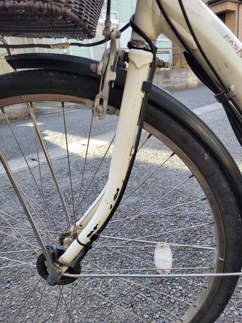ヤマハ・YAMAHA　PAS電動アシスト自転車 （白）神奈川県寒川町　引取のみ