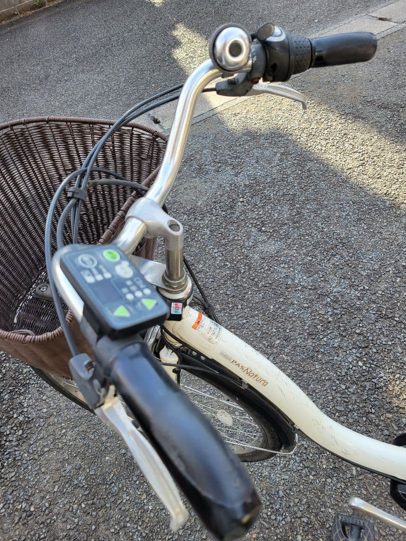 ヤマハ・YAMAHA　PAS電動アシスト自転車 （白）神奈川県寒川町　引取のみ