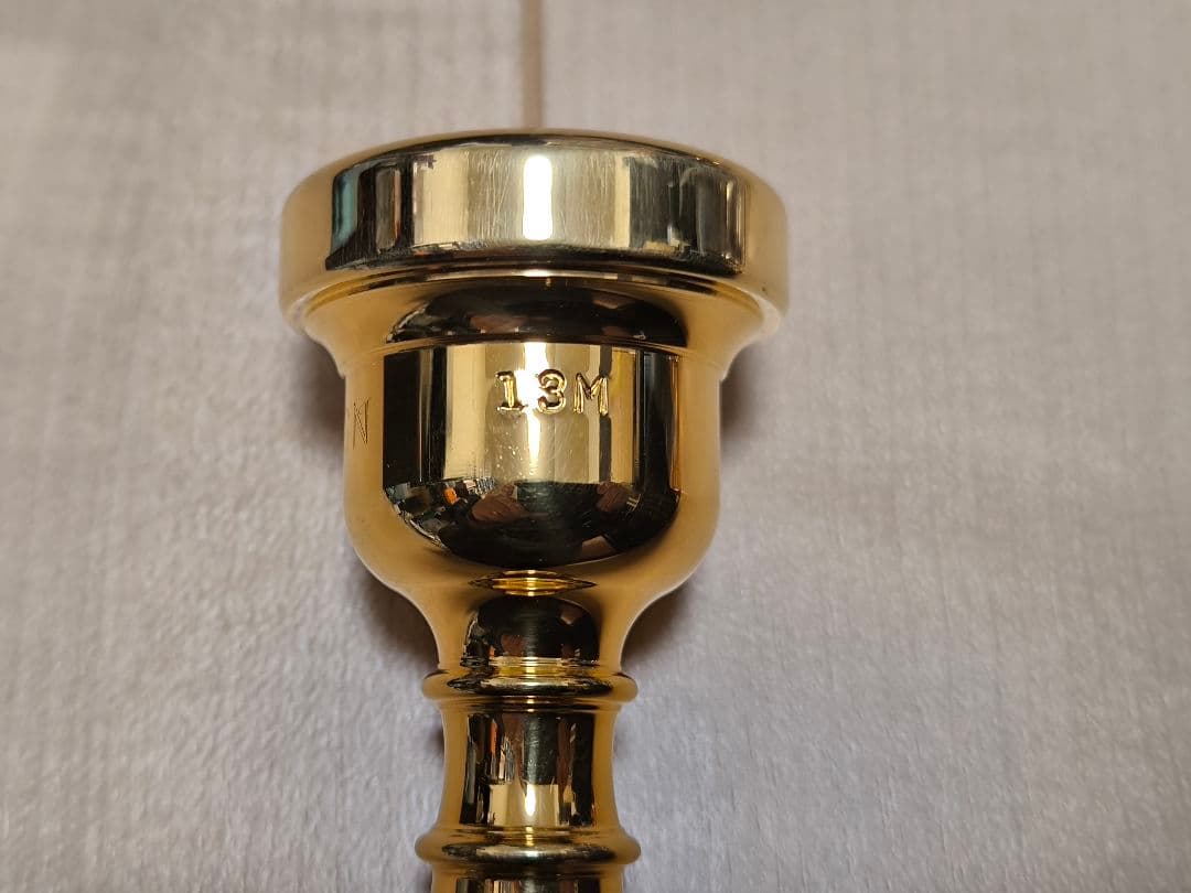 ハモンドデザイン 13M GP トロンボーン マウスピース 太管 Hammond