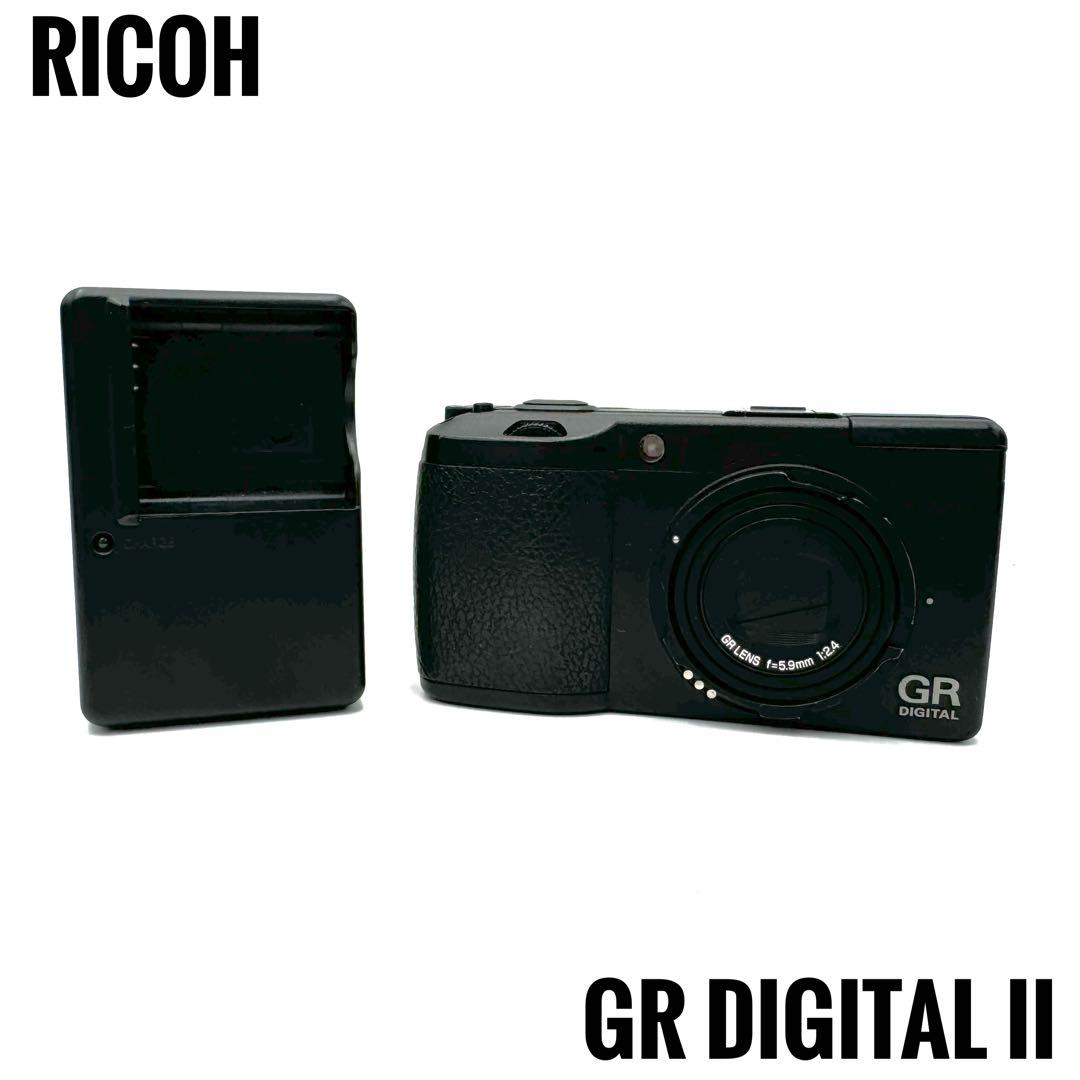 RICOH リコー GR DIGITAL II 【ショット数5回】