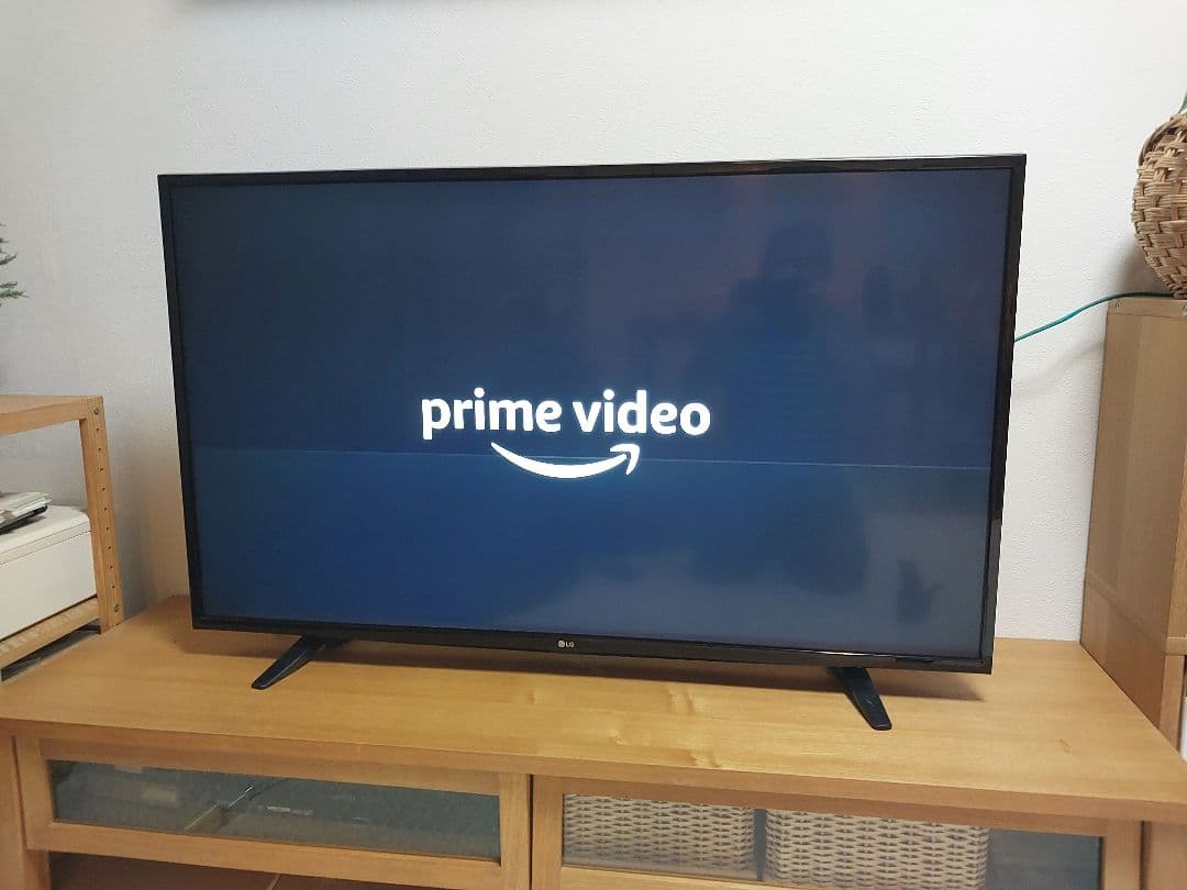 値下げ ジャンク品 LG 43V型 4K液晶スマートテレビ Wチューナー