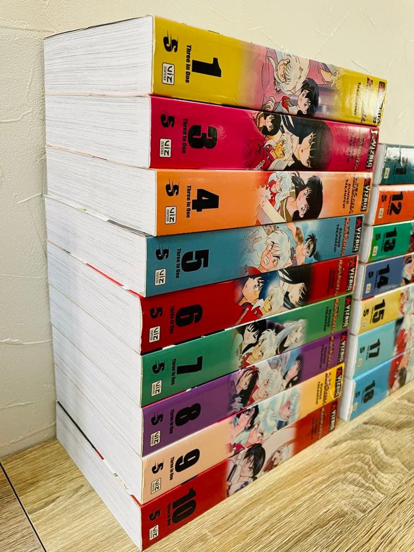 北米版★犬夜叉　INUYASHA 漫画　 16冊セット(2・16巻なし)