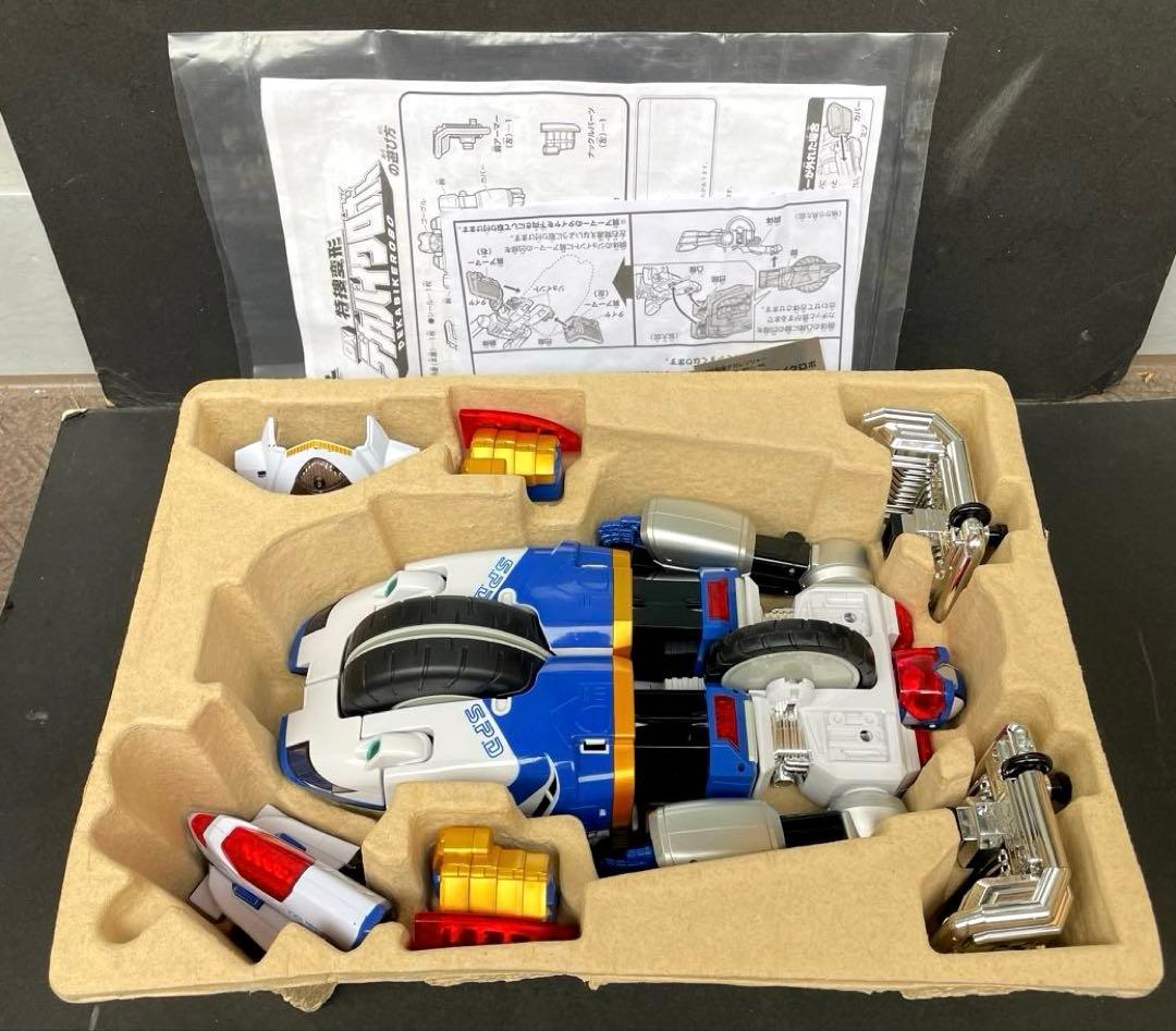 特捜戦隊　デカレンジャー DX　特捜変形　デカバイクロボ　超合金　2004年