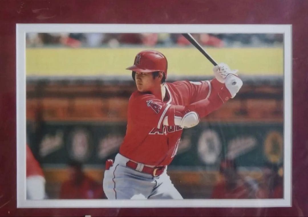 世界250限定 まさにMLB大谷翔平選手の始まり。デビュー記念フレーム