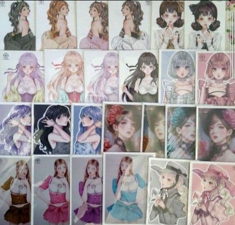 にゃあちゃんの文具屋さん人物、装飾、アニマルステッカーまとめ売り