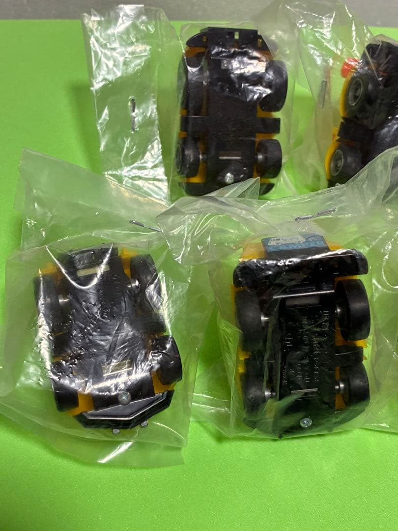 チョロQ、5台セット・黄色