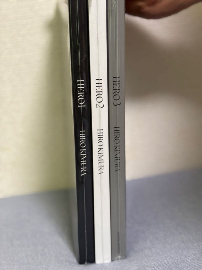 HIRO KIMURA 写真展 図録 HERO1、2、3 3冊セット