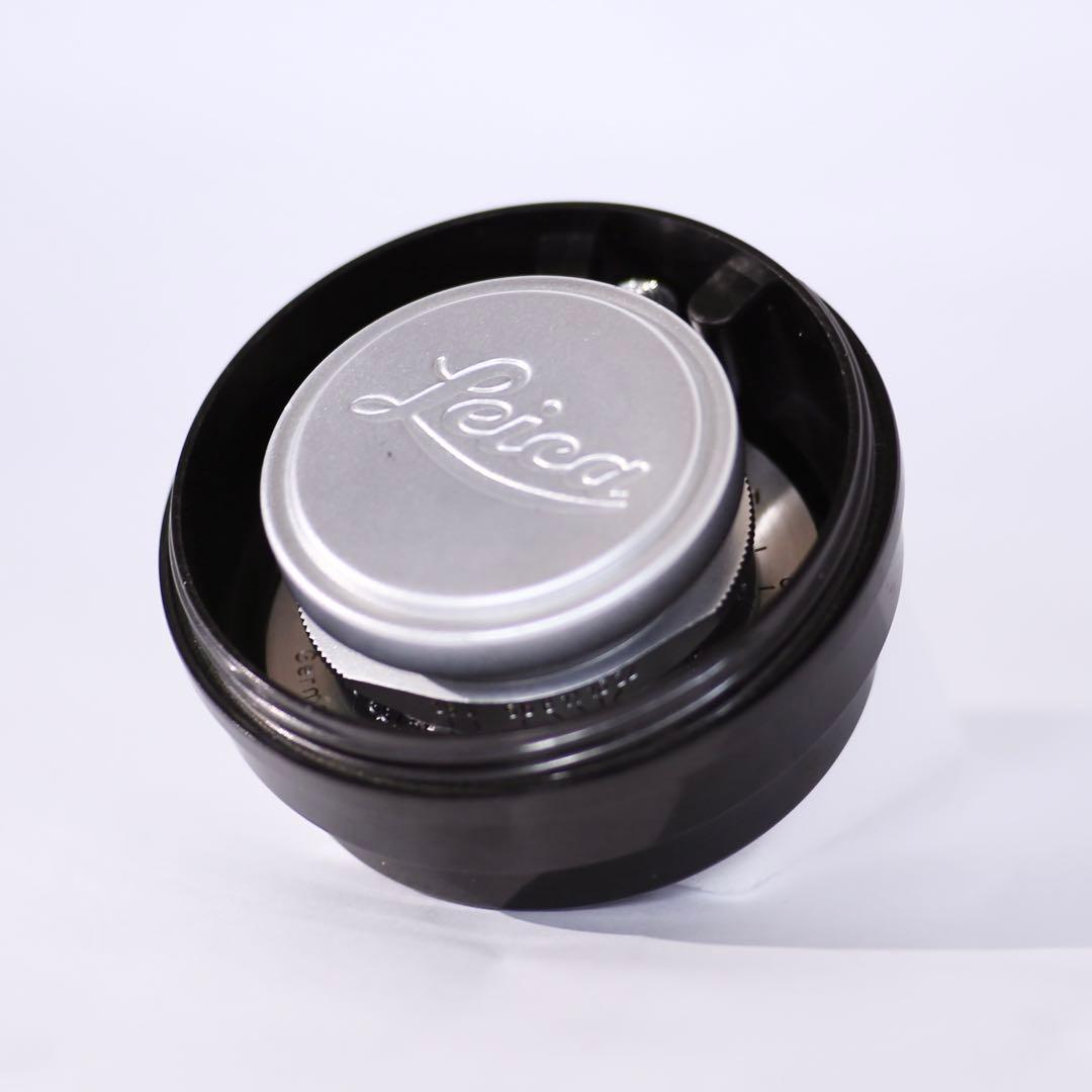 美品 Leica Summaron 3.5cm f/3.5 黒ベークライトケース