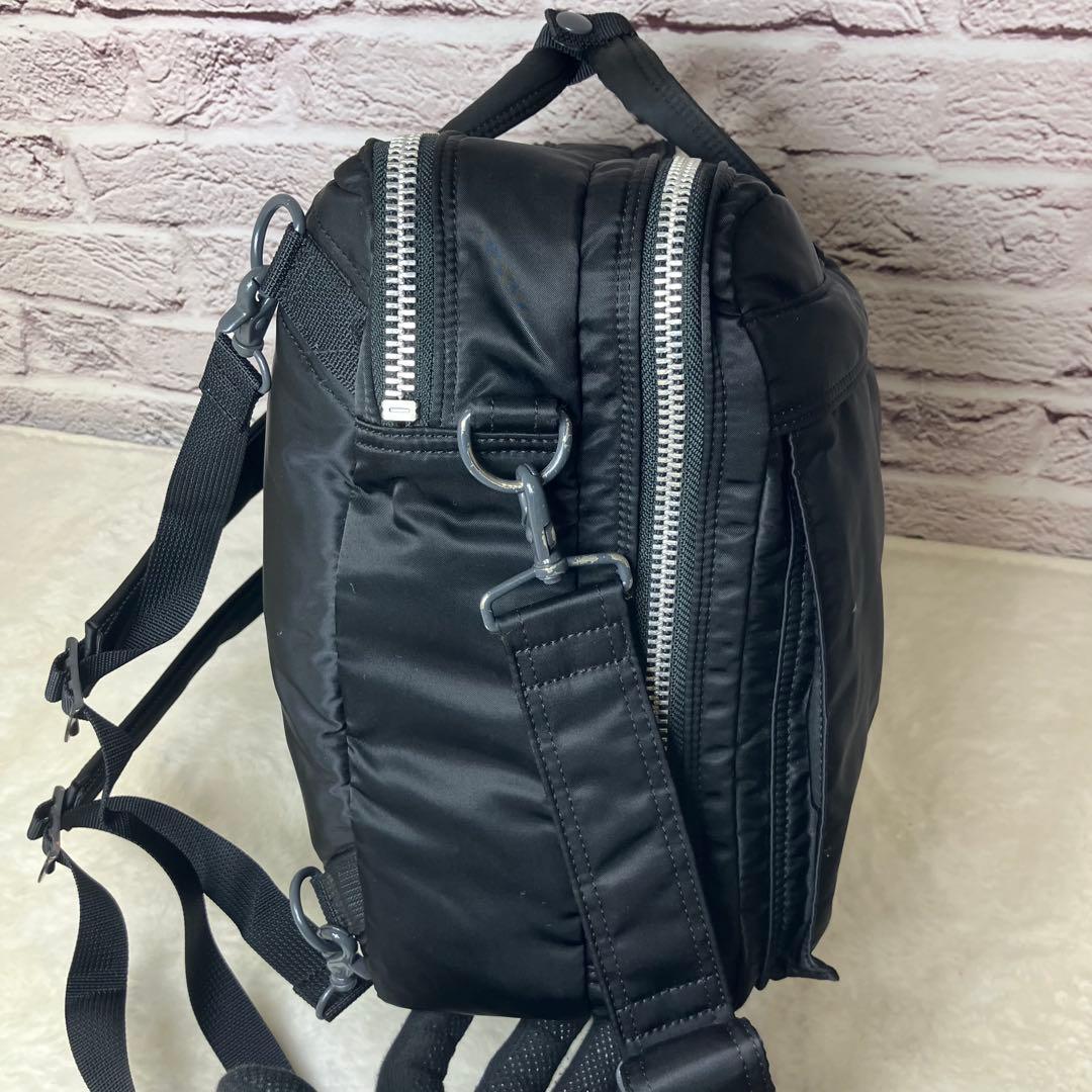 美品✨ポーター タンカー 2層式 3way ビジネスバッグ リュック A4 黒