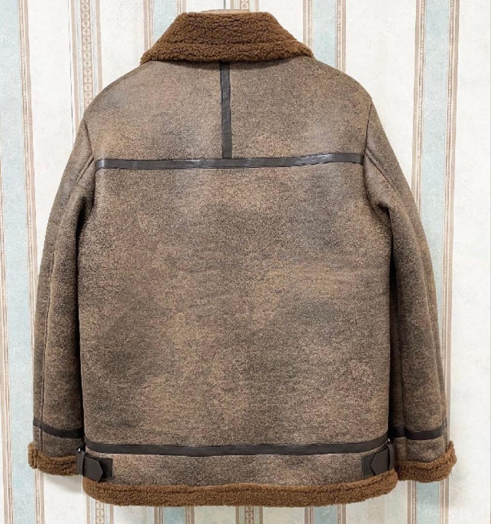 ★定価12万 FRANKLIN MUSK 新品レザー羊革100% サイズＬ