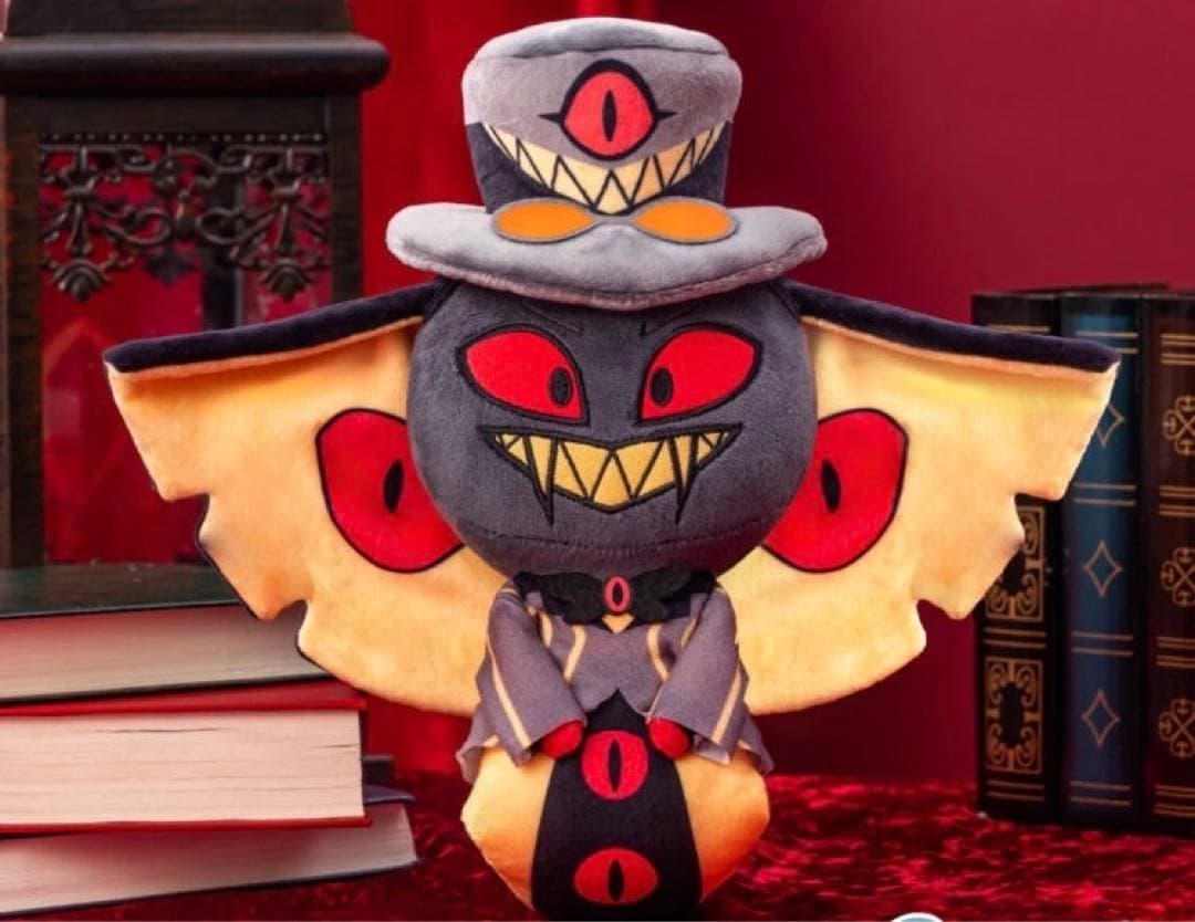 ラウンドワン限定 ハズビンホテル おすわり ぬいぐるみ アラスター