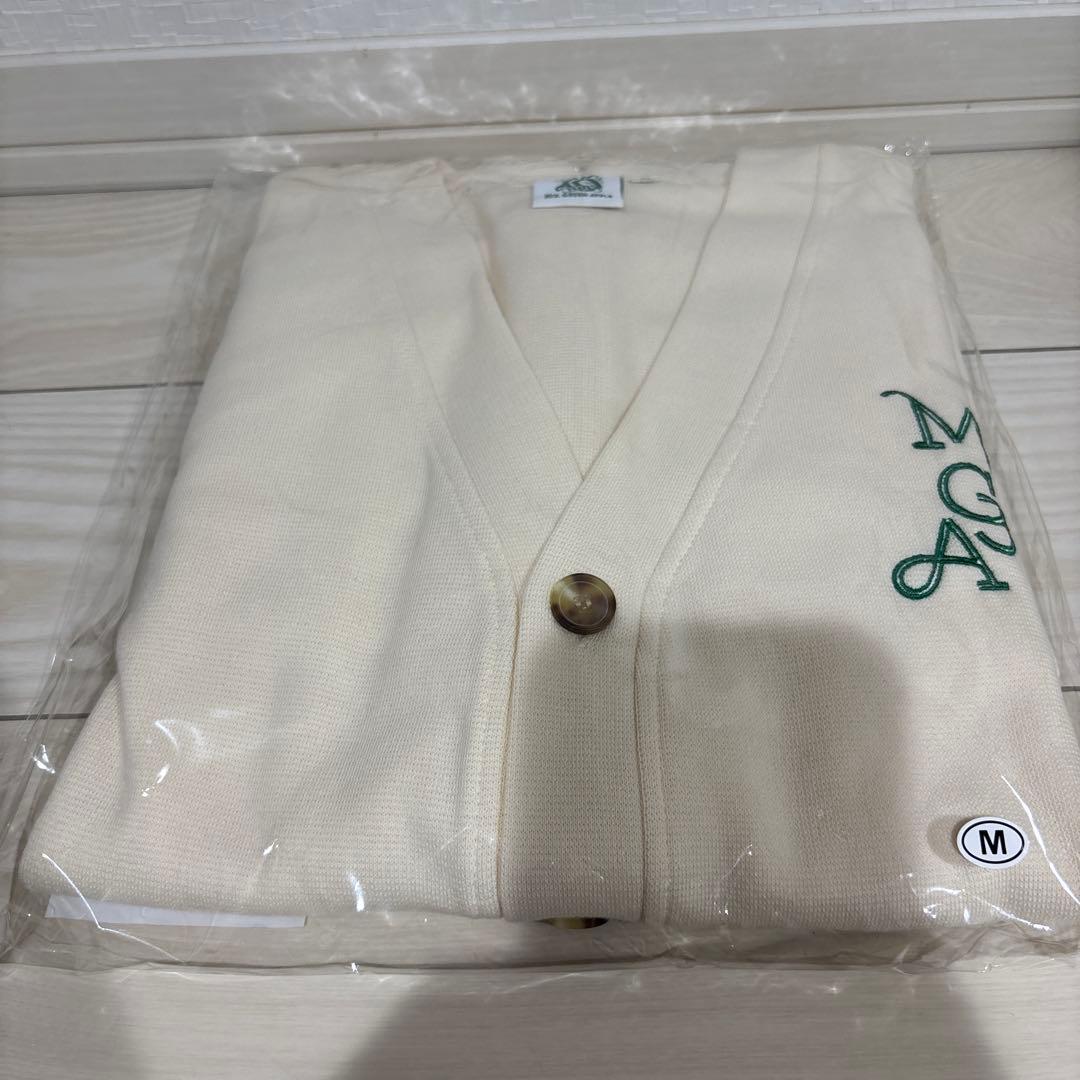 ミセスグリーンアップル カーディガン オフホワイト M LANDMARK