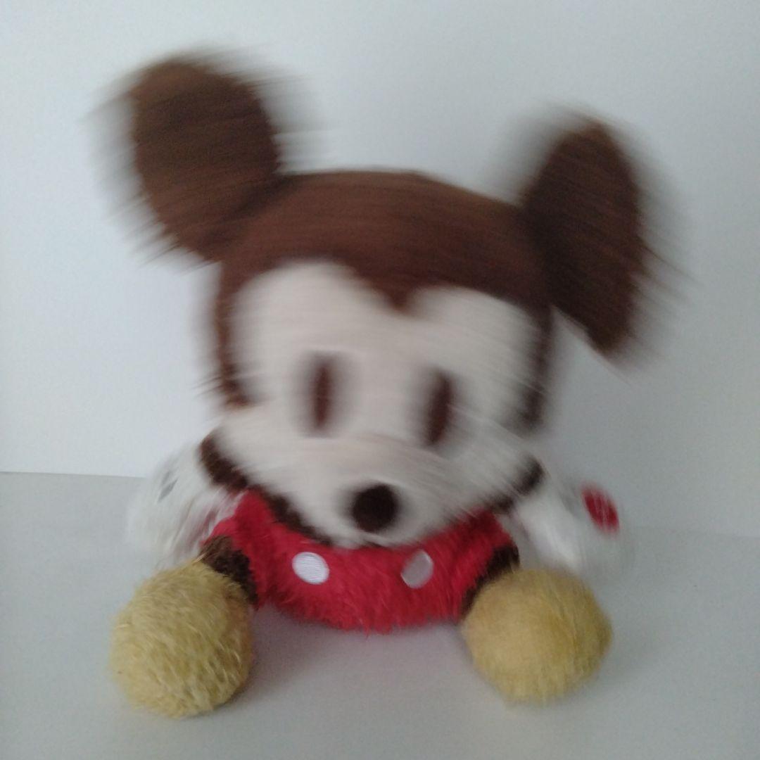 ディズニー　ミッキーマウス　ミニーマウス　メロディー首振りぬいぐるみ【レトロ】