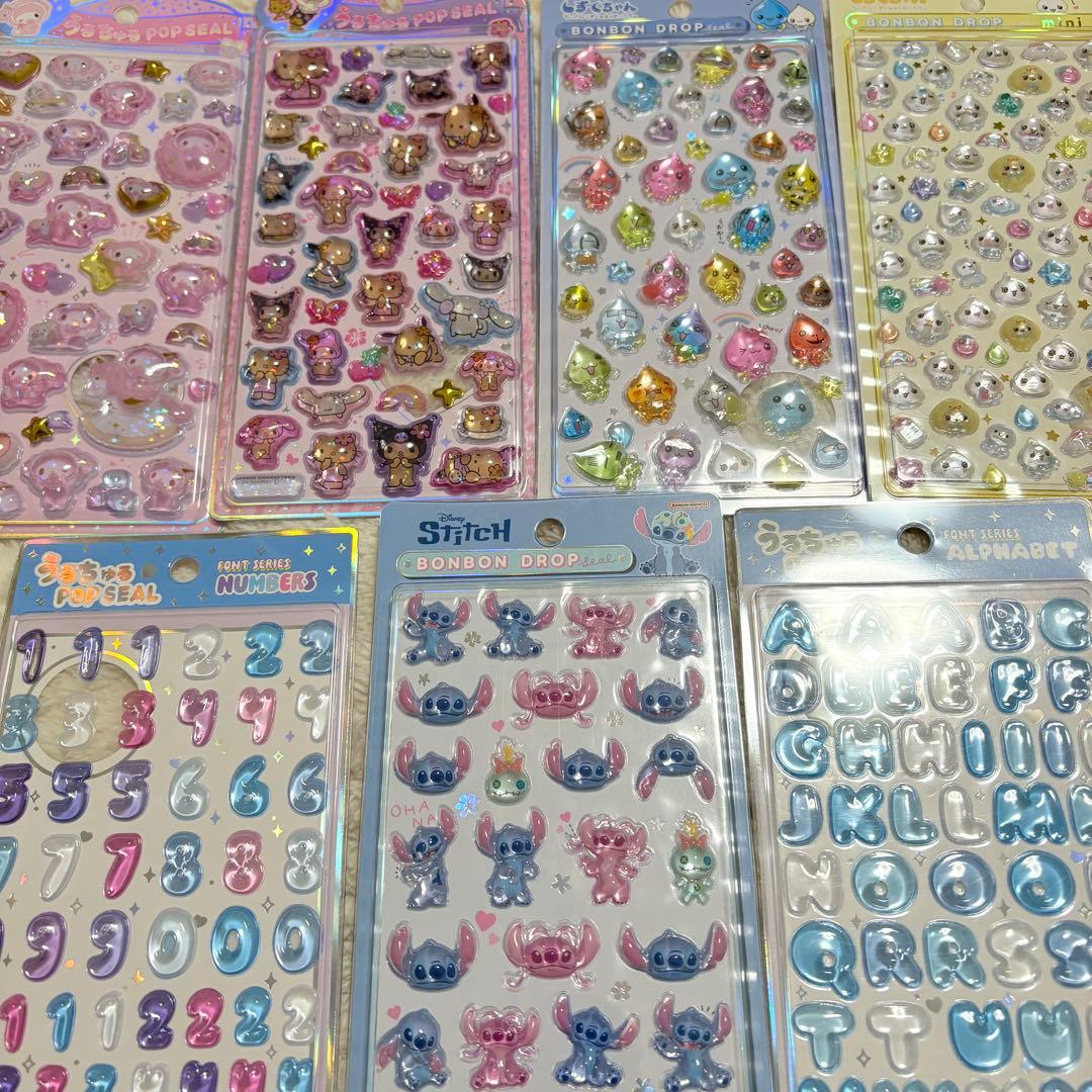 新品未開封　ボンボンドロップ　うるちゅるポップぷっくり　タイル　ウォーター