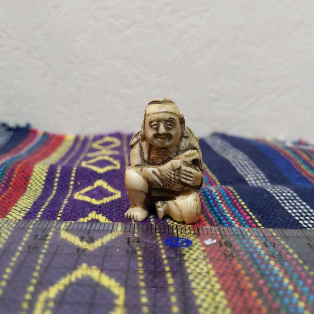 根付陶器製恵比寿様