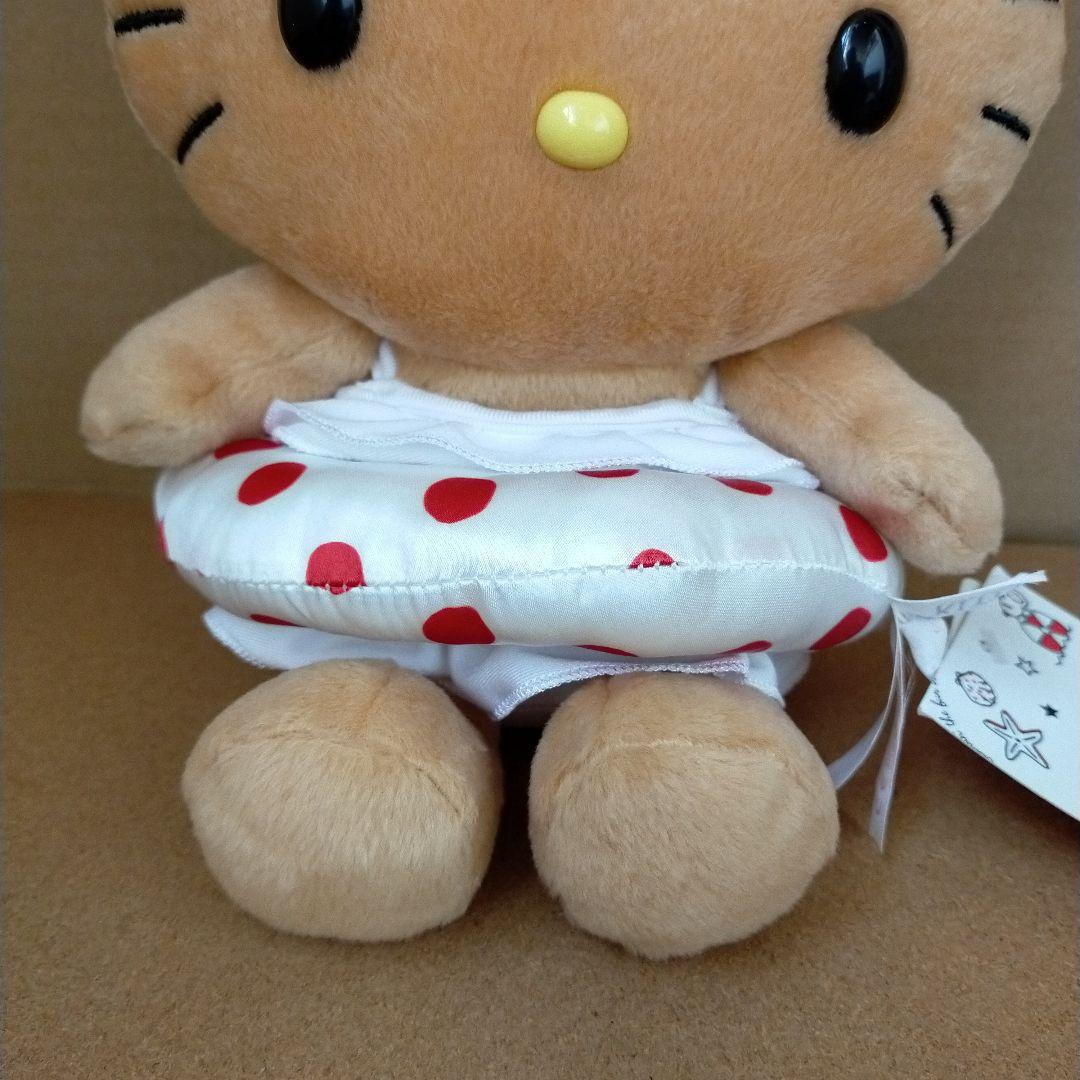 未使用タグ付き ハローキティ ぬいぐるみ バカンス