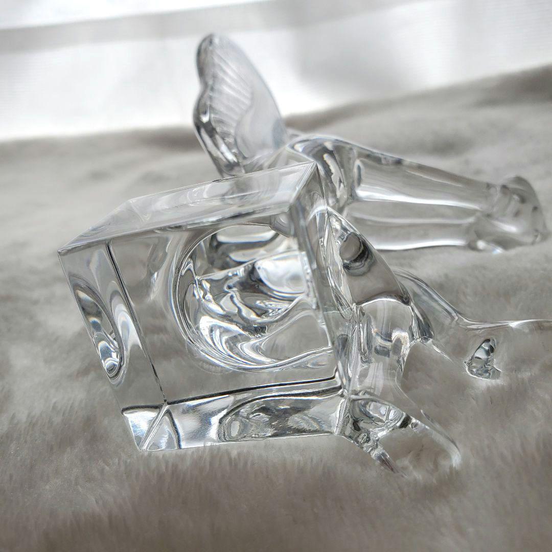 Baccarat バカラ エンジェル ハート 天使 クリスタル 置物 インテリア