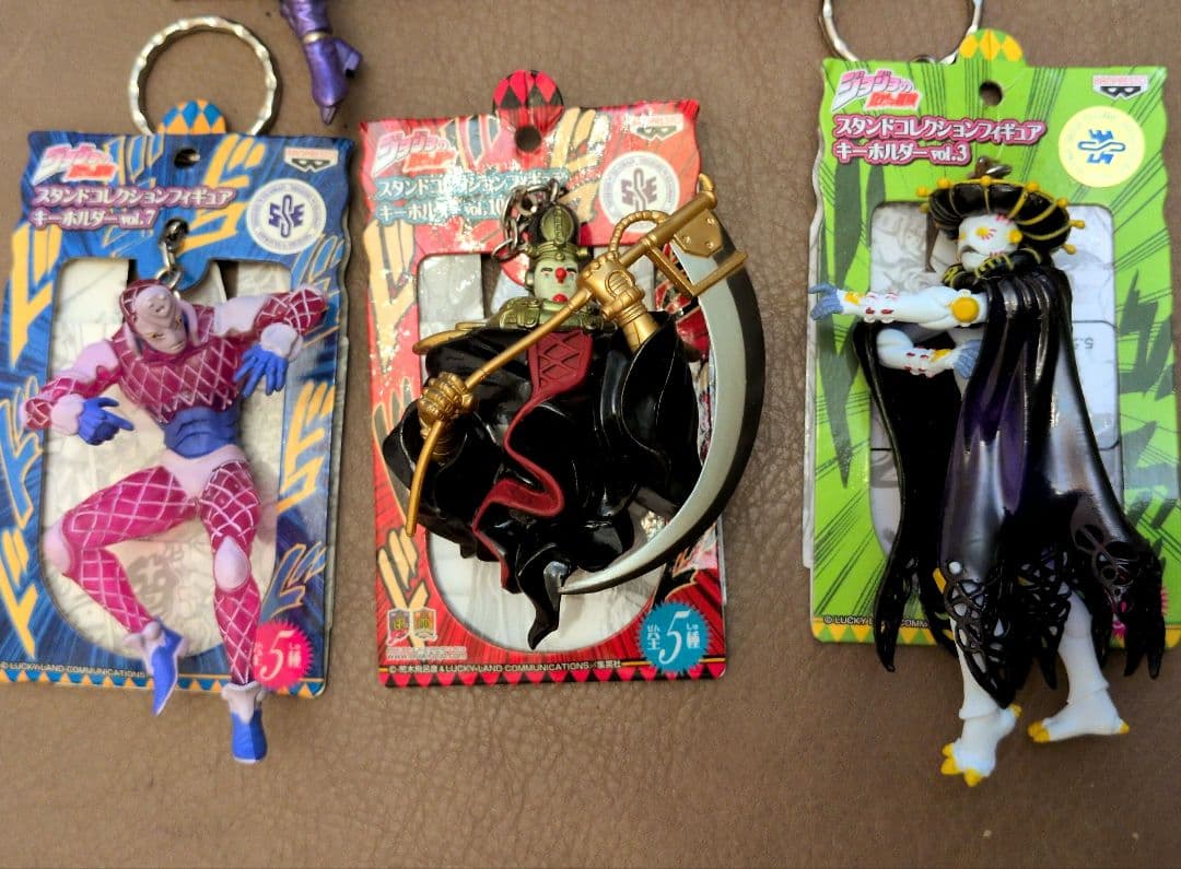 ジョジョ スタンドコレクションフィギュアキーホルダー 5体セット
