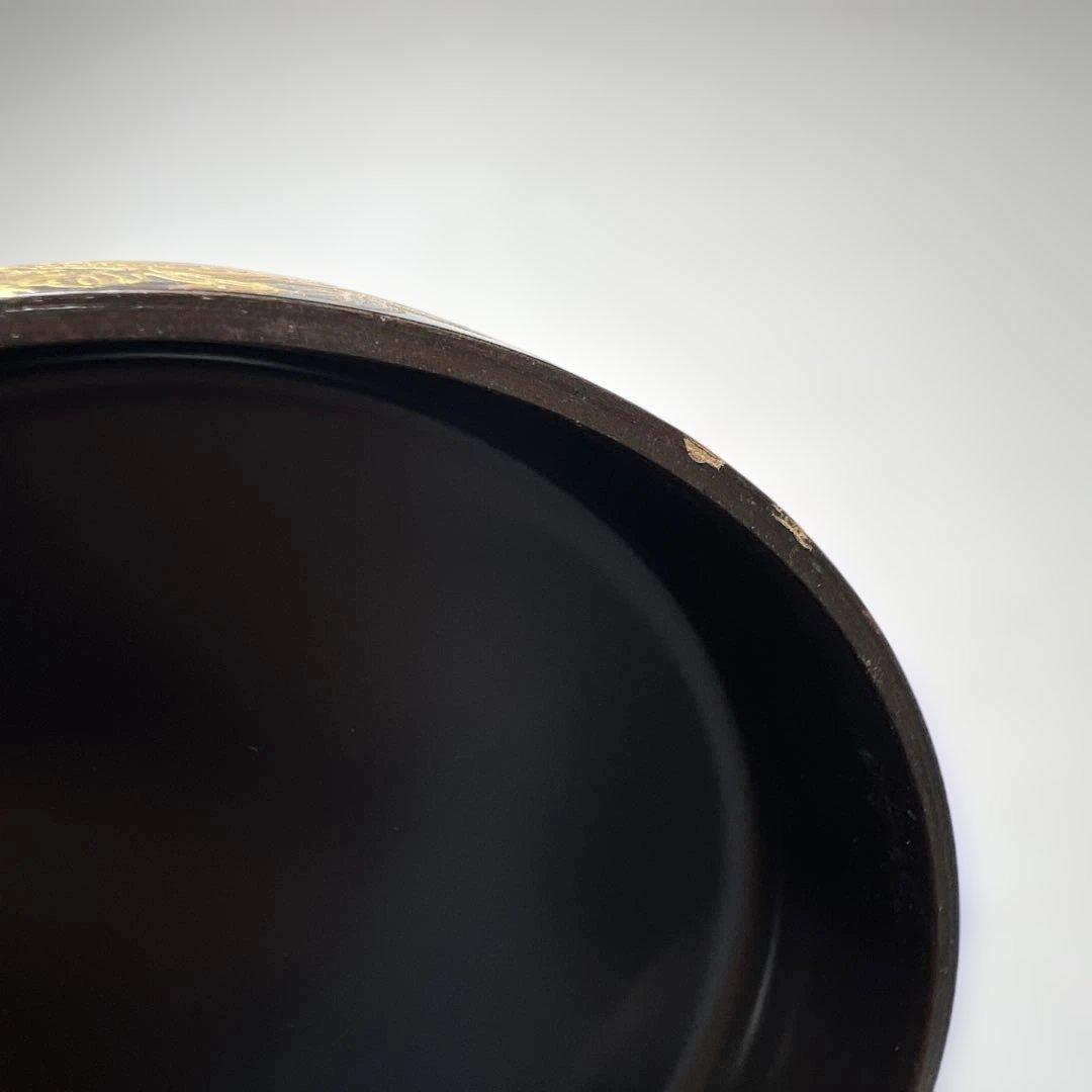 ☆茶3 哲山 四季草花 平棗 共箱 口径8cm 東K8-0125② - メルカリ