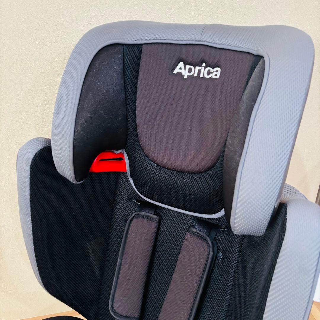 アップリカ エアグルーヴ ジュニアシート チャイルドシート グレー