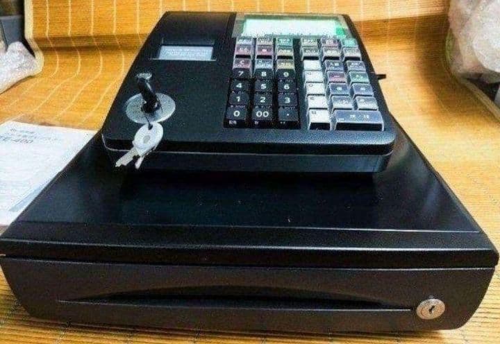 カシオレジスター TE-400 フル設定無料 美品PC連携売上管理 985000