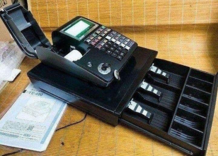 カシオレジスター TE-400 フル設定無料 美品PC連携売上管理 985000