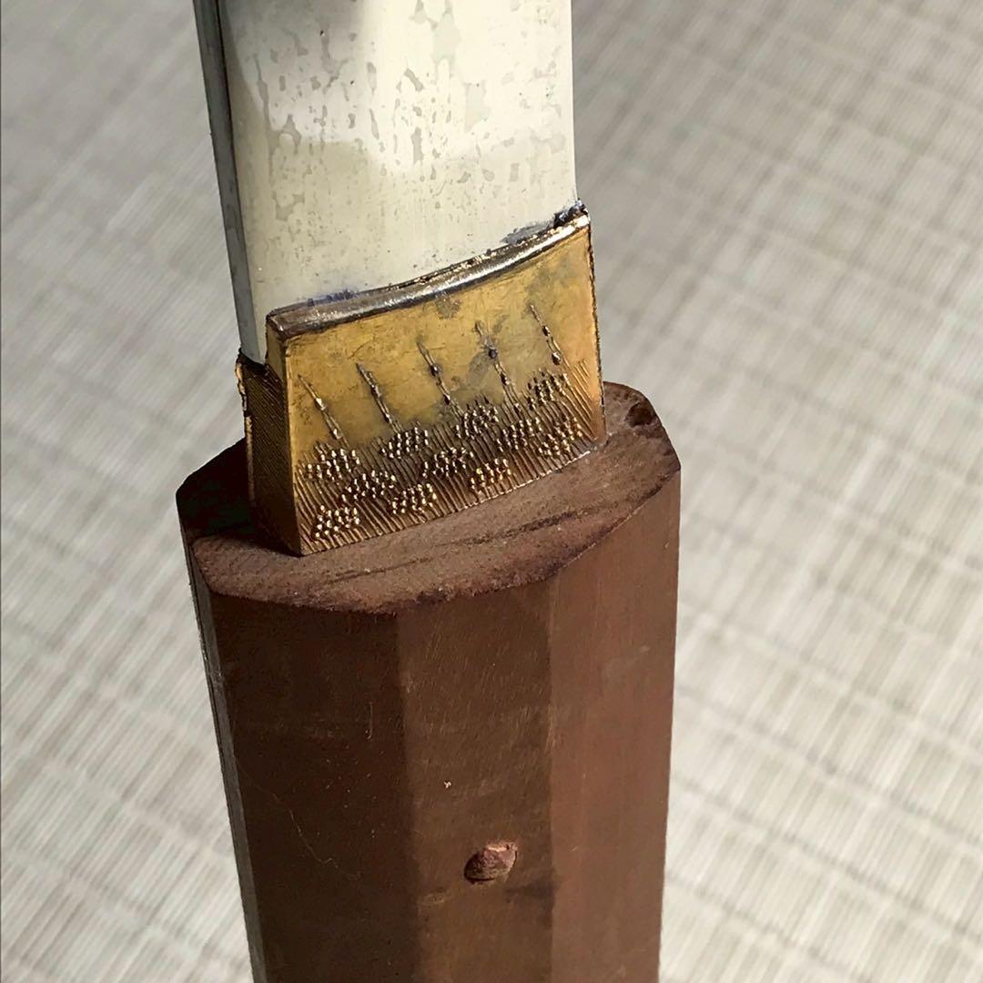 Js5 赤樫 木刀 模造刀 2本セット 脇差　白鞘 昭和レトロ