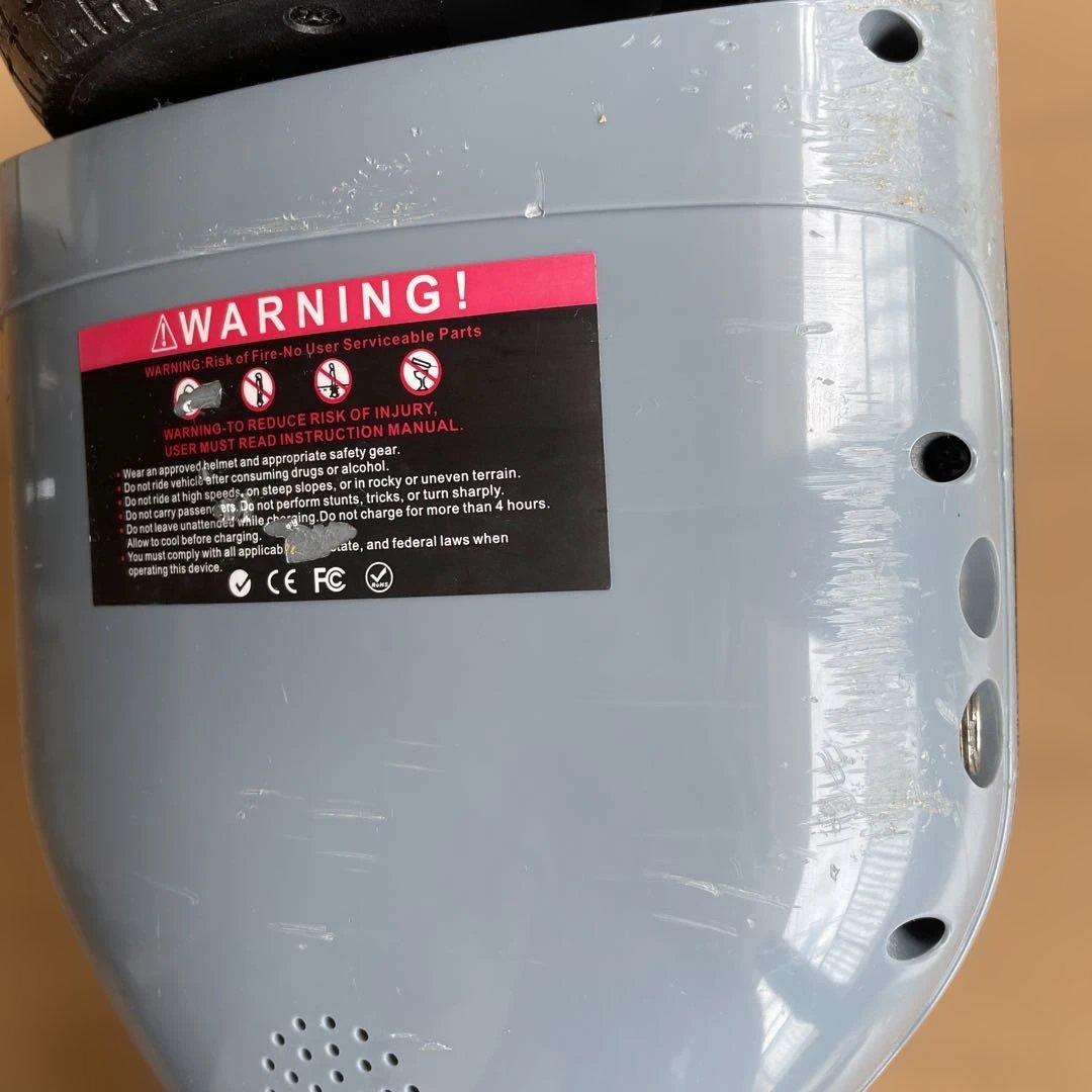 セルフ バランススクーター　ミニセグウェイ 立ち乗り二輪　ブラック 充電器付き