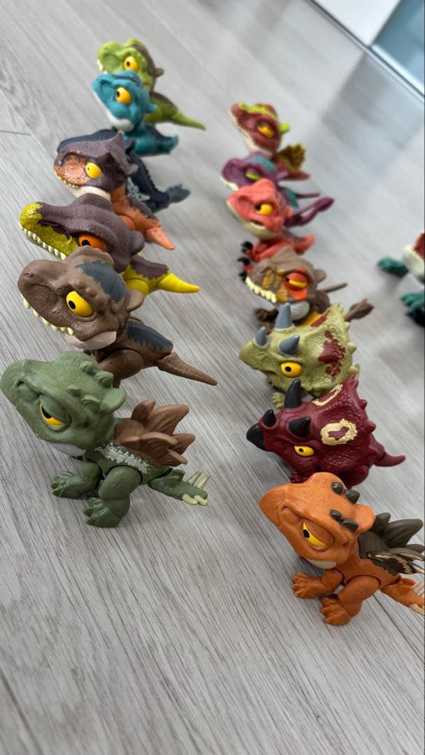 美品⭐︎かみかみコレクション ジュラシックワールド マテル MATTEL おもちゃ