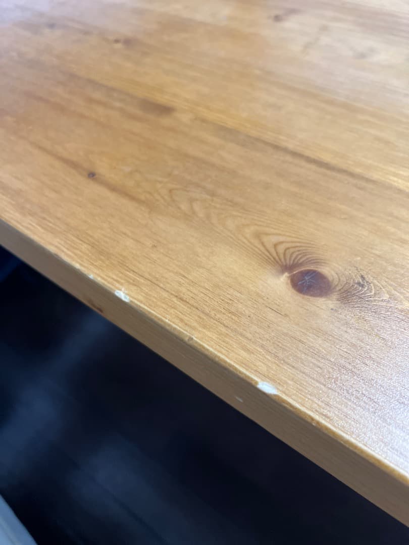 LOWYA ロウヤ ダイニングテーブル 天然木 ヴィンテージ風 幅140cm