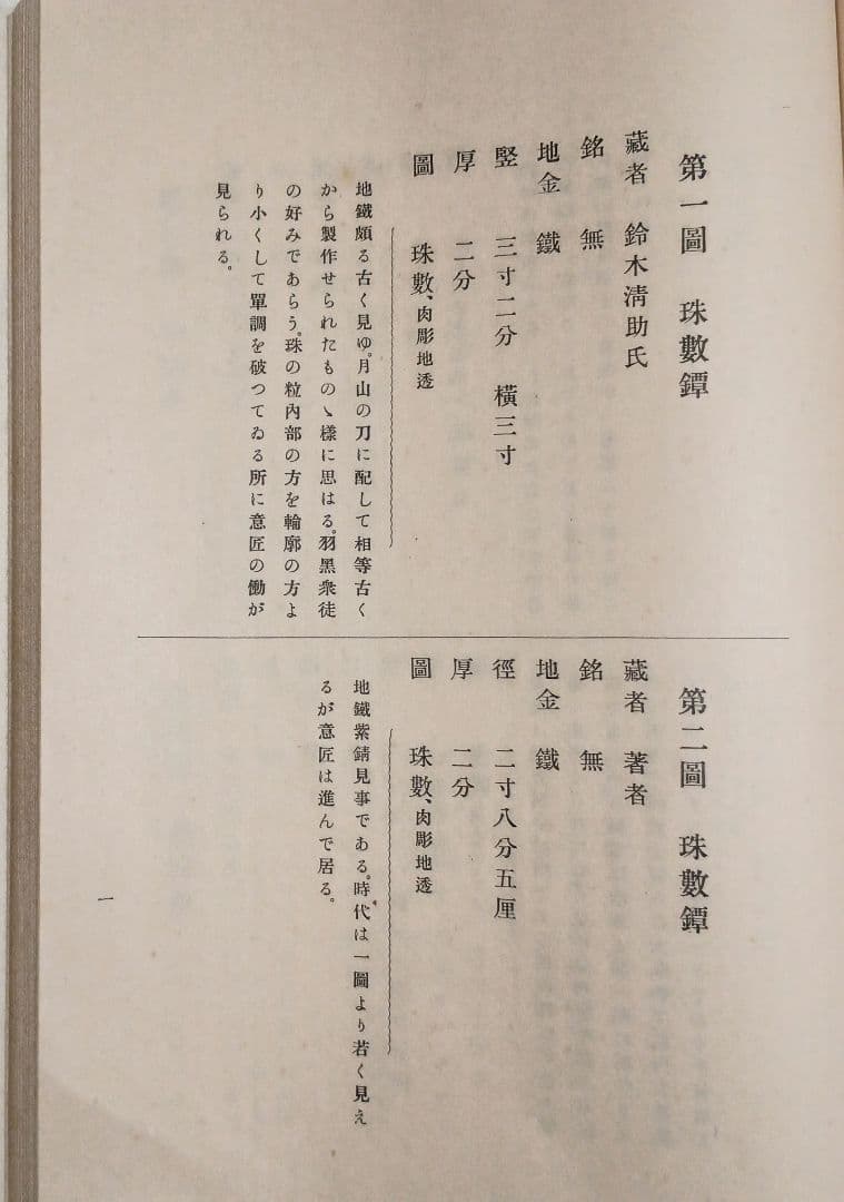荘内金工之研究、荘内鐔（つば)姿集207写真図録説明書あり帙付き昭和8年出版