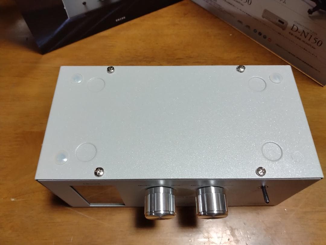 ウッドケース付/真空管フォノイコライザー/LXV-OT10/高品位オペアンプ