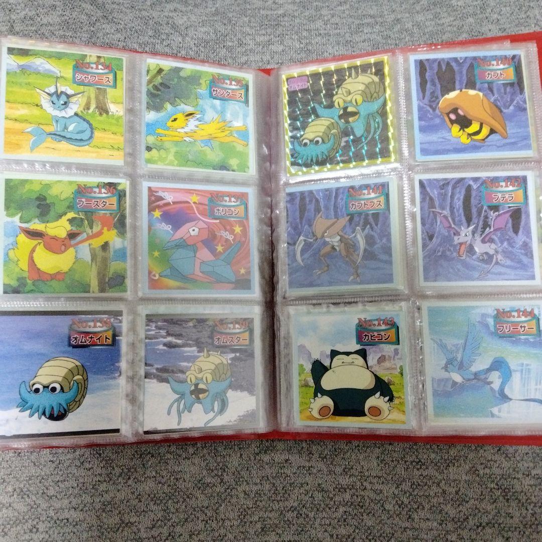 ポケモンシール　トップ　全種フルコンプ！