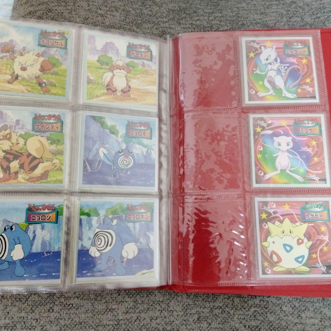 ポケモンシール　トップ　全種フルコンプ！